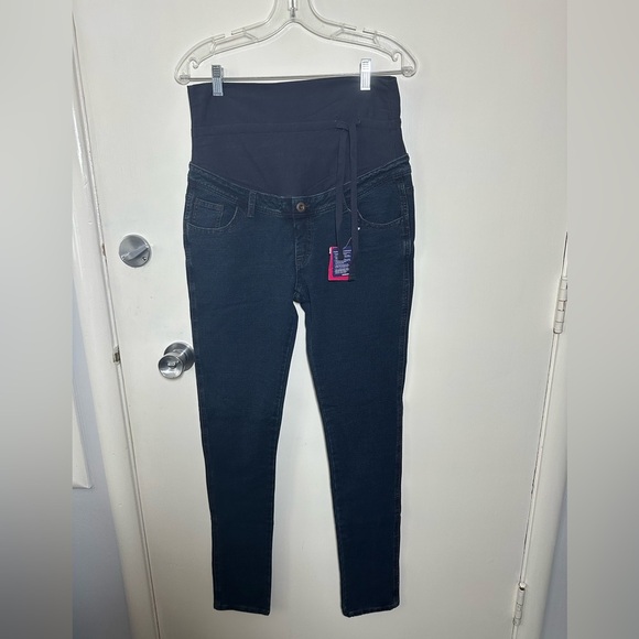 Mamaway maternity Sleek Black High-Waist Skinny Pants size large - Picture 4 of 8